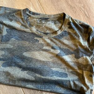 Lucky Brand Camo Short Sleeve T-Shirt